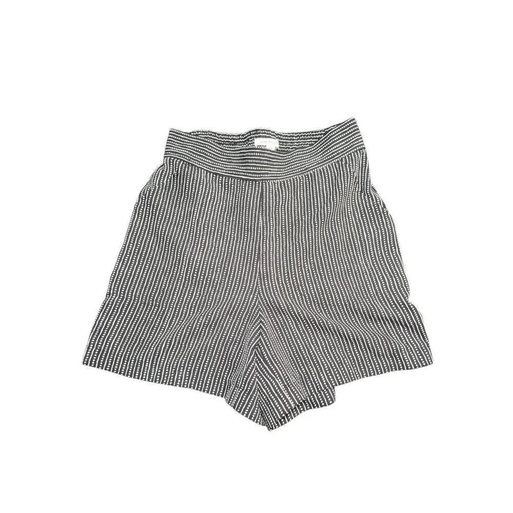 Max Studio Chevron Herringbone Pattern, Gray, Classic Light Wash Women's XS